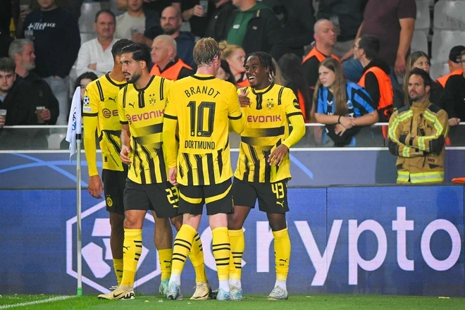 Dortmund giành trọn ba điểm trong ngày ra quân Champions League. (Nguồn: Getty Images)